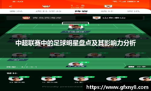 中超联赛中的足球明星盘点及其影响力分析